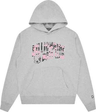 Billionaire Boys Club Felpa con cappuccio Camo Arch Logo Popover - - Sweatshirts & Hoodies - Uomo - Grigio - XL