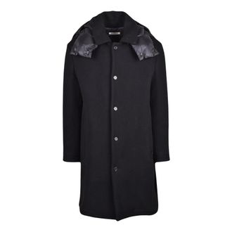 Premiata Hombre, Abrigos, Negro, Talla: L