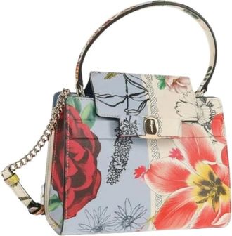 Ferragamo Pre-owned Handtas - Dames - Vintage Handtas - Veelkleurig - ONE Size - Leer - Vintage