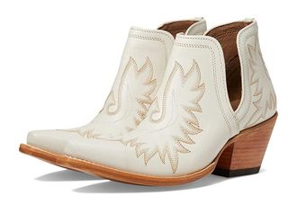 Ariat Dixon Western Boots Womens Shoes Blanco : 5.5 B - Medium, Leather