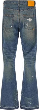 Gallery Dept. Mens Blue Cotton Flared Jeans Clothing