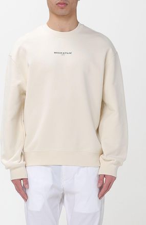 Maison Kitsun&eacute; Felpa girocollo Maison Kitsun&eacute; in cotone organico