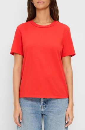 Michael Stars Becca Crewneck T-Shirt in Samba at Nordstrom, Size X-Small