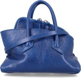 The Attico Leather Top Handle La Passeggiata Mini