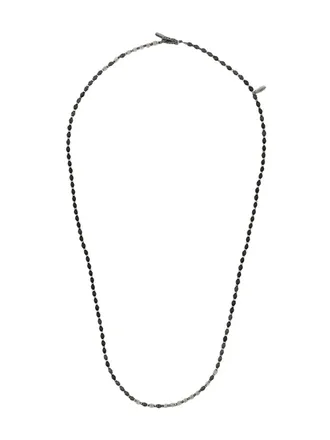 M. Cohen Collana a catena con perline - Grigio