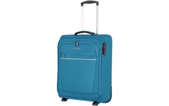 Travelite Koffer TRAVELITE Cabin Bordtrolley 39 l, Damen, Gr. B/H/T: 39cm x 52cm x 20cm 39 l, blau (t&uuml;rkis), Koffer Koffer