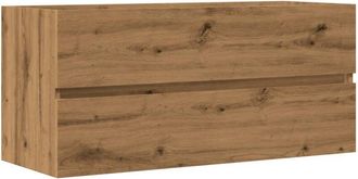 vidaXL Sink Cabinet Artisan Oak 100x38.5x45 cm Engineered Wood vidaXL