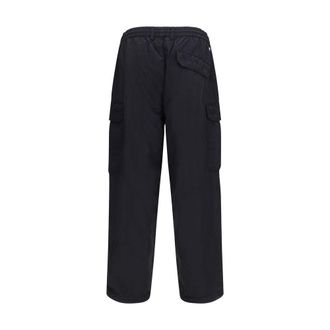 C.P. Company Mens Black Polyamide Cargo Pants