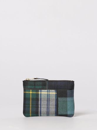 Comme Des Gar&ccedil;ons Comme Des Gar&ccedil;ons Wallet Coin Purse in Tartan Twill
