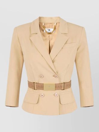 Elisabetta Franchi belted blazer