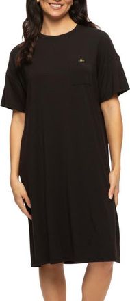 Felina Lena Sleep Shirt in Black at Nordstrom, Size X-Large