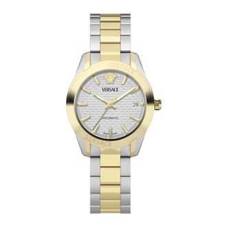 Versace Greca Classic - Dames - Horloges - Geel - ONE Size - Accessoires