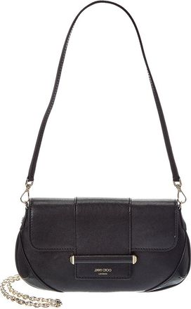 Jimmy Choo London Bar Leather Wallet On Chain