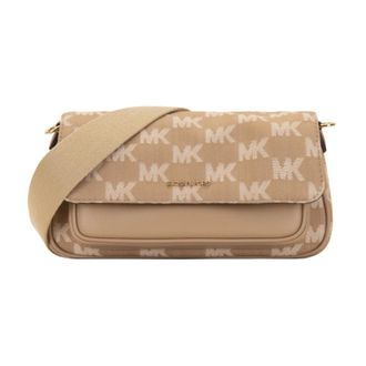 Michael Kors Dames, Tassen, Beige, Maat: ONE Size Leer