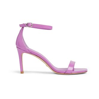 Stuart Weitzman High Heel Sandals, female, Purple, Size: 8 1/2 US Nunakedcurve 85 Sandal
