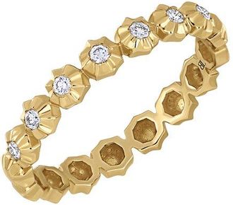Bony Levy Monaco 18K 0.12 Ct. Tw. Diamond Band Ring