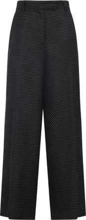 Dries Van Noten Womens Penn Pants - Black viscose - Size EU 36 (Womens)