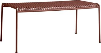 HAY Palissade Tisch, rechteckig, 170 x 90 cm, iron red
