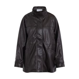 Sisters Point Livio-Ja Jacket - Dames - Jassen - Bruin - Maat: S/M