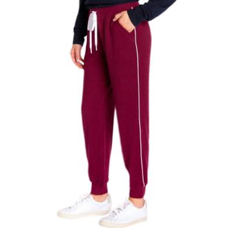 PJ Salvage Ski Club Banded Pants In Port