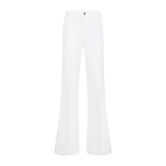 Tom Ford High-Waisted Flared Pants With Classic Five-Pocket Design