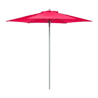 Hesperide Sombrilla Recta Redonda Anzio Rojo Granate - 23 M - Hesp&eacute;ride