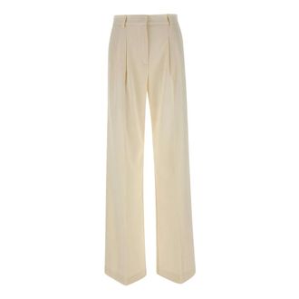 Andamane Nathalie Broeken - Dames - Broeken - Beige - Maat: S Zijde