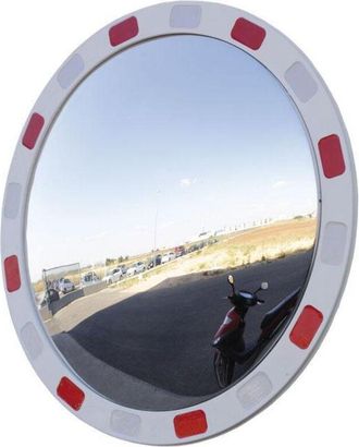 cofan Cofan Espejo Reflectante &Oslash;60 Cm, Espejo Reflectante Convexo (60 Cm) De Material Acr&iacute;lico, Ideales Para Cruces, Salidas De Parking, &Aacute;ngulos Muertos, Co