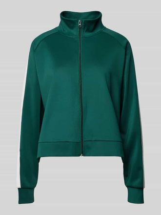 Noisy May Trainingsjacke mit Stehkragen Modell JENNA in Dunkelgruen, Gr&ouml;&szlig;e XS