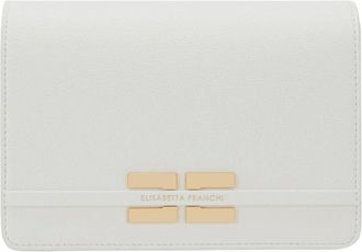 Elisabetta Franchi Wallets & Cardholders, female, White, ONE SIZE, Shoulder Bag