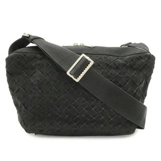 Bottega Veneta Pre-owned Intrecciato Schoudertas - Dames - Pre-owned - Zwart - Maat: ONE Size
