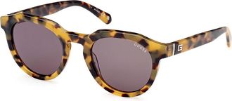 Guess GU00063 52N Mens Sunglasses Tortoiseshell Size 50