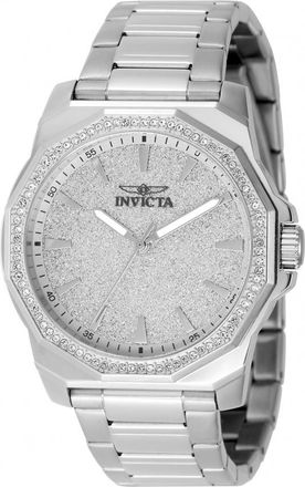 Invicta Speedway Quartz Crystal Silver Dial Mens Watch 49125
