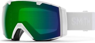Smith Sport I/O 182mm Snow Goggles in White Vapor /Chromapop Green at Nordstrom