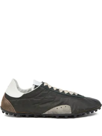 Maison Margiela Green Sprinters Low Sneakers