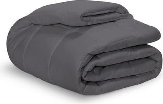 Bare Home Cotton Top Mattress Pad in Grey at Nordstrom, Size Twin X-Long