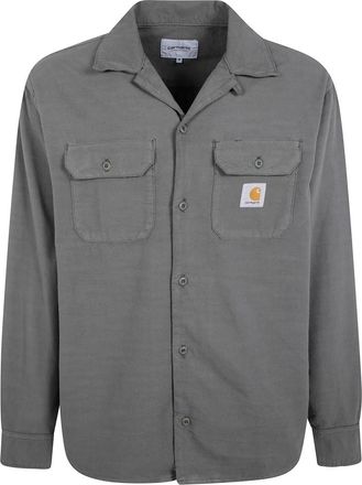 Carhartt Work in Progress Casual Shirts - Heren - Casual Overhemden - Grijs - XL - Overhemden