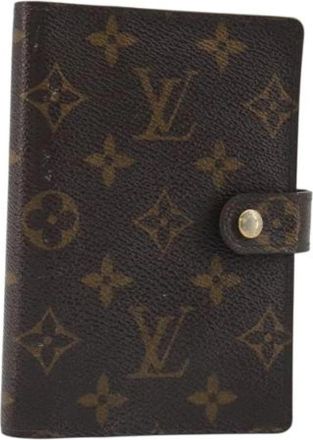 Louis Vuitton Pre-owned Day Planner Cover - Dames - Vintage Accessoires - Bruin - ONE Size - Vintage
