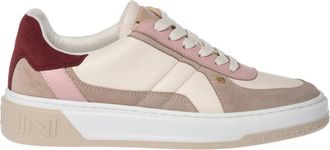 Baldinini Suede en Leren Sneaker - Dames - Sneakers - Veelkleurig - 36 EU - Leer - Schoenen