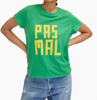 Clare Vivier Classic Tee In Green