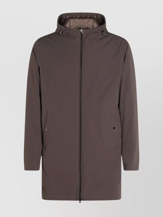 Herno drawstring hooded down jackets