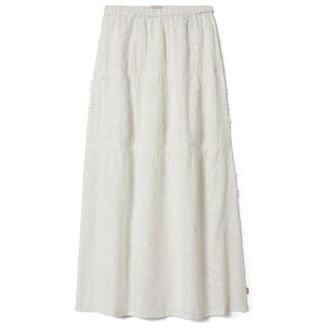 Brixton The Abigail Skirt Jupe f&uuml;r Damen | wei&szlig;/grau