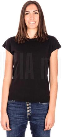Alpha Studio Dames Crew Neck T-Shirt - Dames - Blouses - Zwart - XL - Overhemden