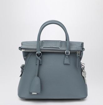 Maison Margiela 5Ac Classique Mini Bag In Blue-Grey