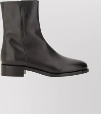 Aeyde stylish ankle boots block heel