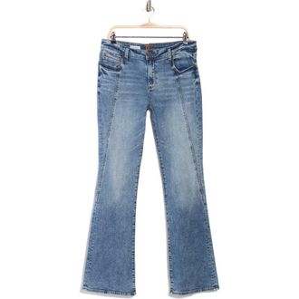 Kut from the Kloth Nicole Seamed High Waist Bootcut Jeans in Daphne at Nordstrom Rack, Size 10