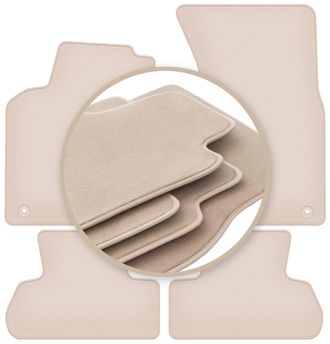 OEM Alfombrillas Premium Beige Para: Audi Q5 I Suv 2008-2017