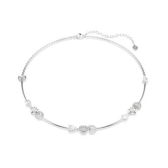Swarovski Idyllia Halsketting Hart met Pijl - Dames - Kettingen - Grijs - ONE Size - Accessoires