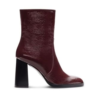 Stuart Weitzman Bot&iacute;n Vera Zip - Shoes - Mujer - Rojo - 37 1/2 EU