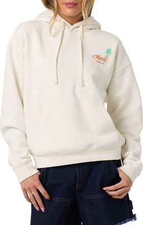 O'Neill Motu Hawaii Relaxed Hoodie in Tofu at Nordstrom, Size Xx-Large